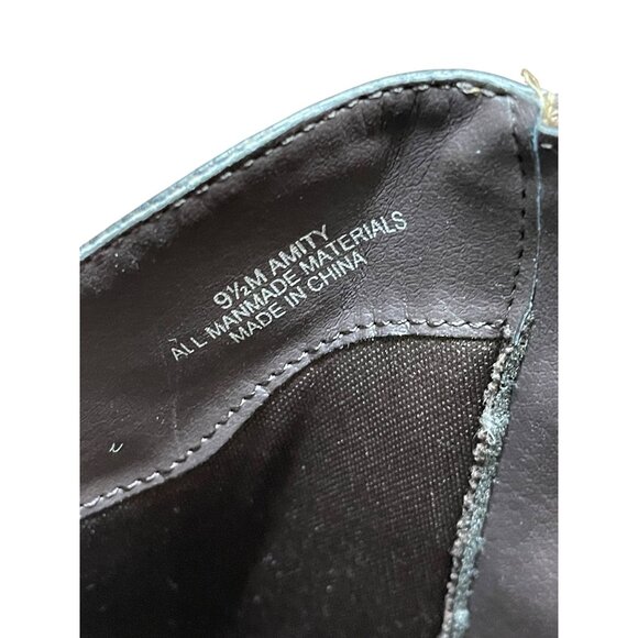 Madeline‎ Womens Tall Distressed Faux Leather Riding Boots Size 9.5M brown - Picture 4 of 14